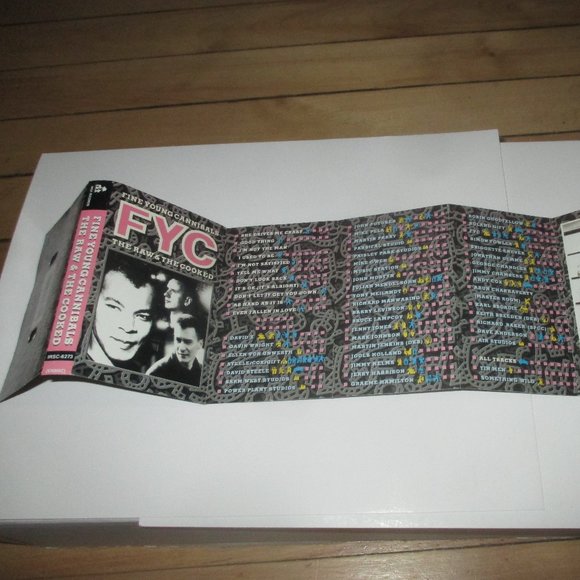 Fine Young Cannibals - The Raw & the Cook on cassette (FFRP Records, 1989) - Picture 3 of 5